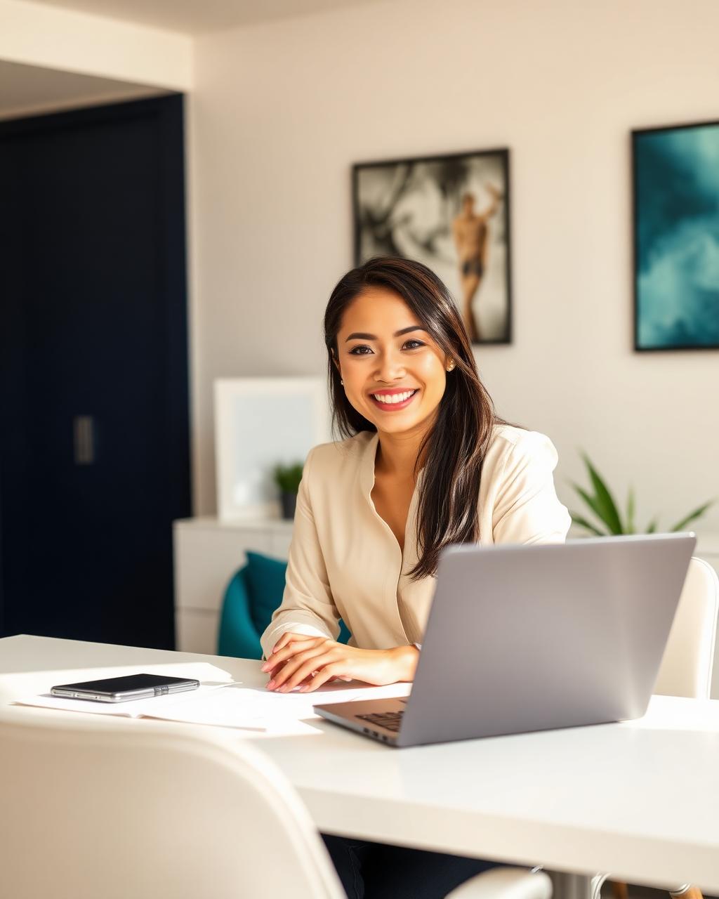 Professional overseas virtual assistant working with a US-based client